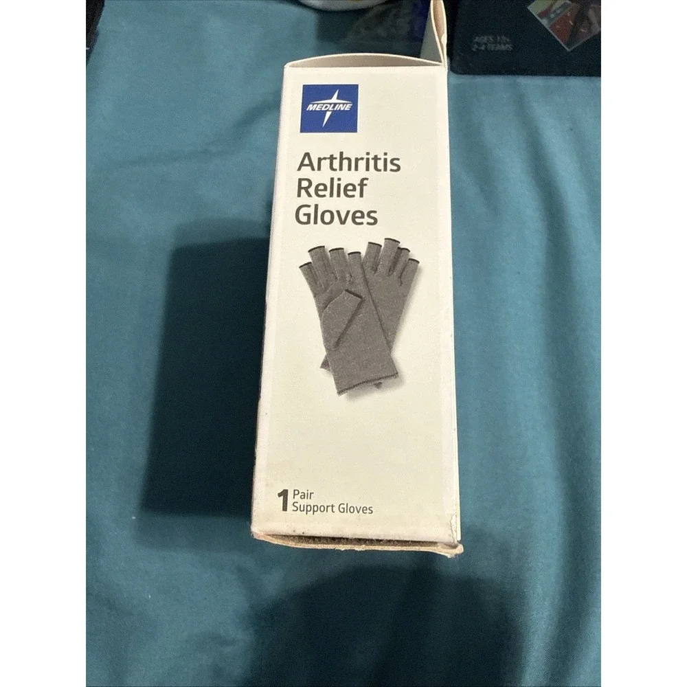 Medline Arthritis Relief Gloves Carpal Tunnel Tendonitis Medium‎ Unisex 1 Pair